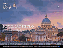 Tablet Screenshot of hotelsanpietro.com